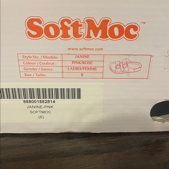 Softmoc Janine women’s suede slide sandals in pink size 6 - Picture 7 of 12